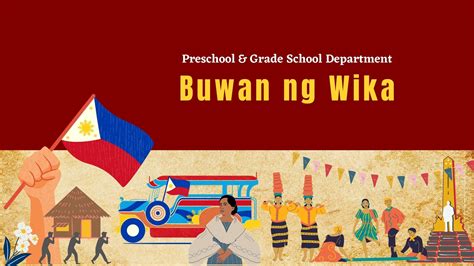 Bwan ng wika powerpoint template